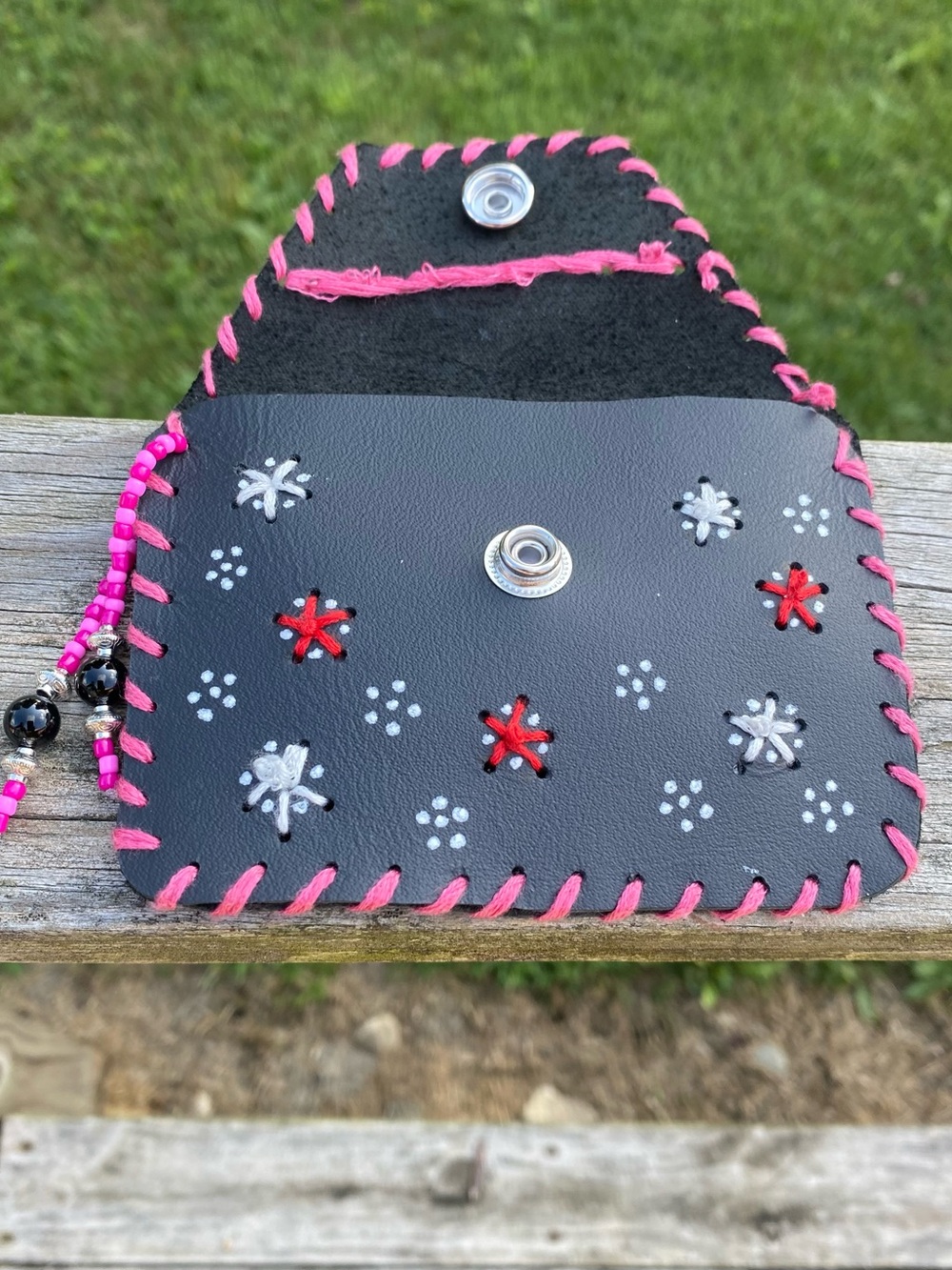 Embroidered Wallet | From Sea to Country